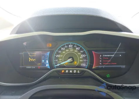 2013 Ford C-Max Hybrid Se из США, поврежденный, VIN 1FADP5AU4DL540652